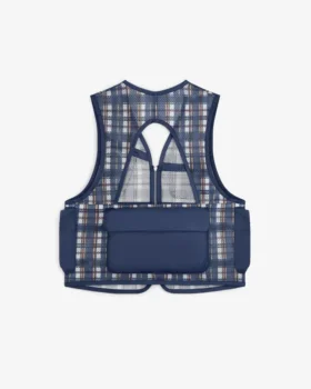 Gilet utilitaire en nylon Madras