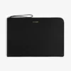 Grande pochette en cuir