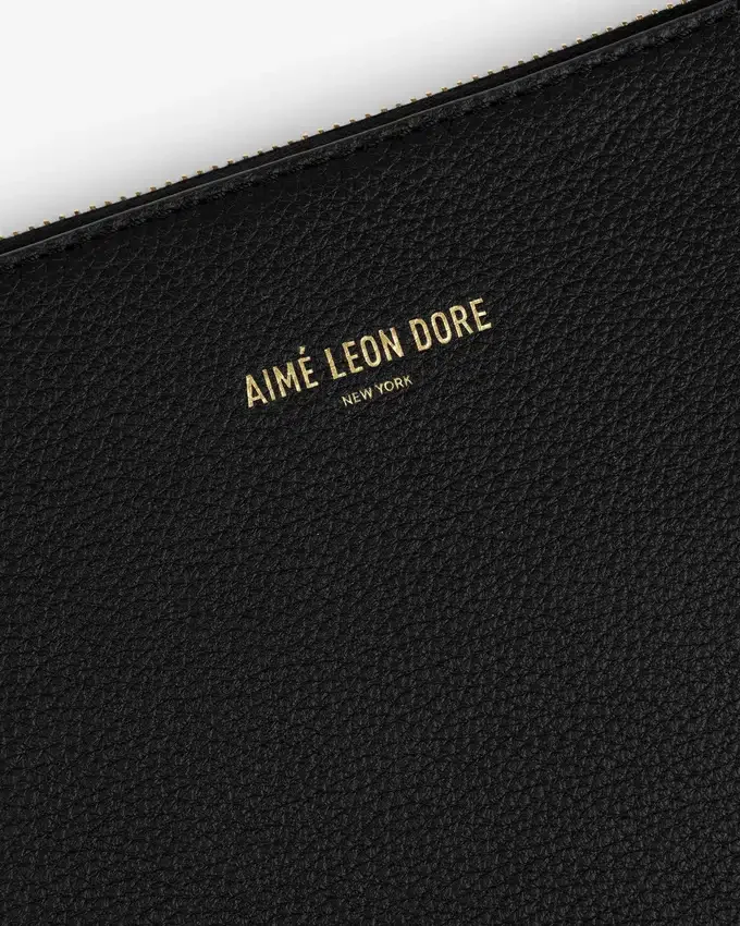 Grande pochette en cuir