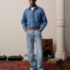 Chemise en chambray avec écusson
