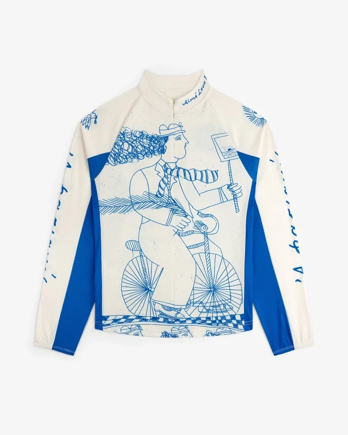 Maillot de cyclisme à demi-zip Fassianos