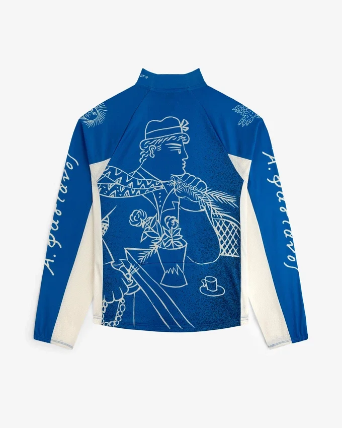 Maillot de cyclisme à demi-zip Fassianos