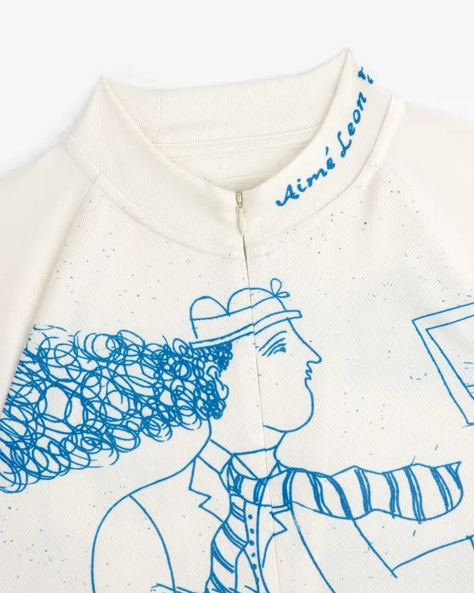 Maillot de cyclisme à demi-zip Fassianos