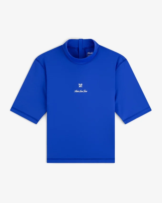 Maillot de protection à manches courtes avec écusson