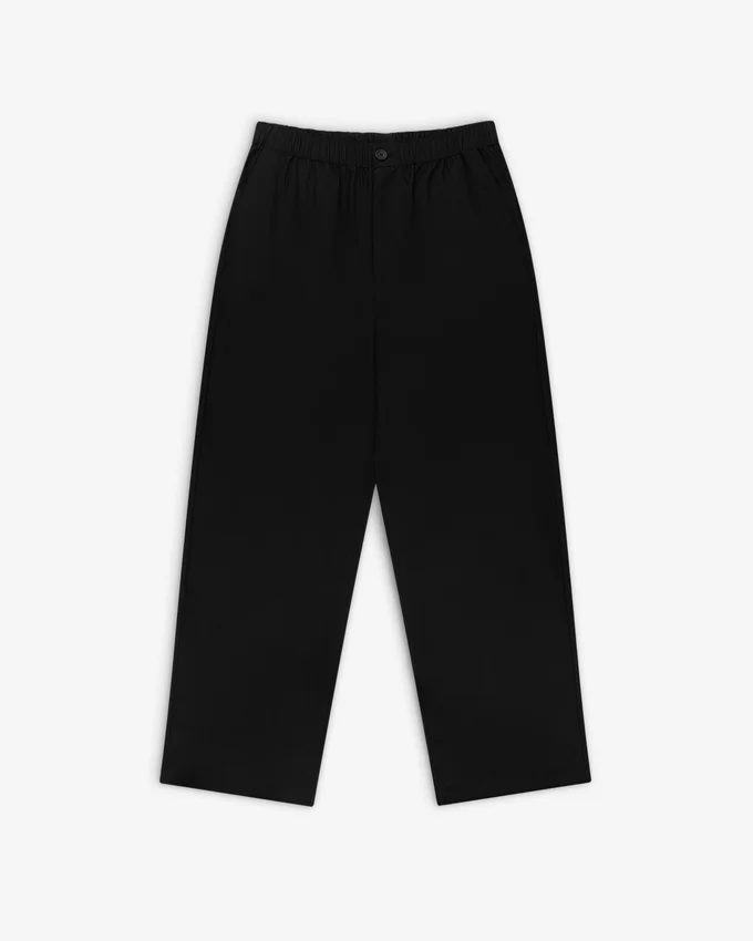 Pantalon ample en coton