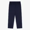 Pantalon de costume en laine tropicale à taille élastiquée