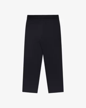 Pantalon de costume en laine tropicale à taille élastiquée