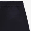 Pantalon de costume en laine tropicale à taille élastiquée