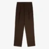 Pantalon de costume en mélange de lin