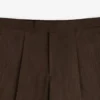 Pantalon de costume en mélange de lin