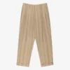 Pantalon de costume safari à doubles plis