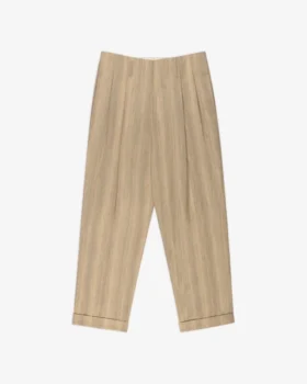 Pantalon de costume safari à doubles plis
