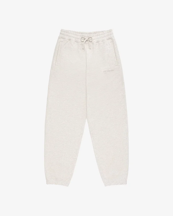 Pantalon de survêtement avec logo ton sur ton