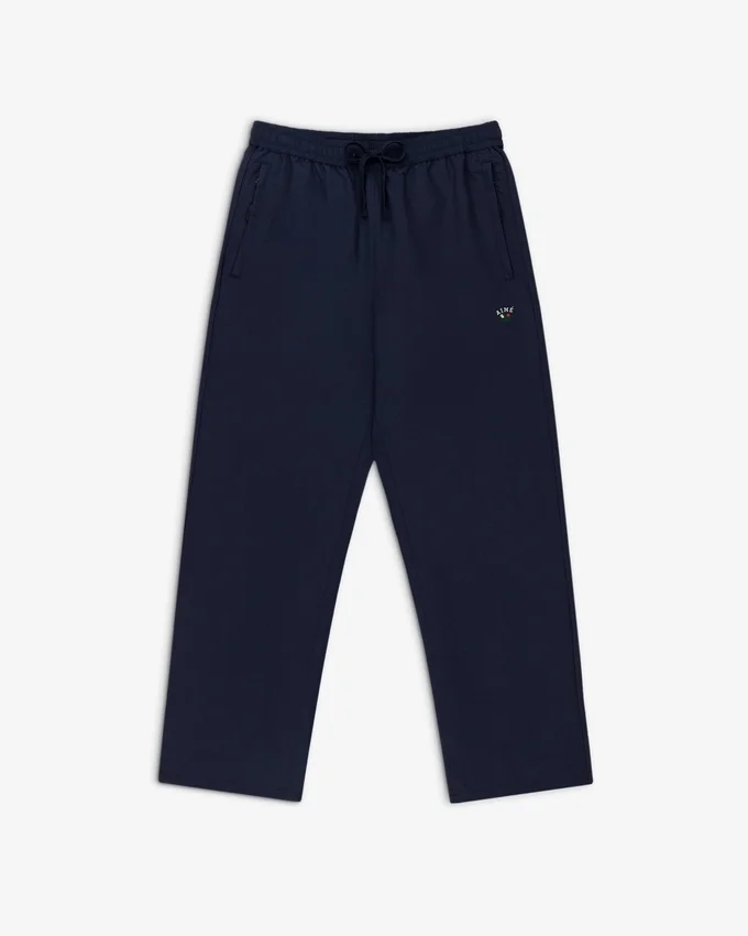 Pantalon de survêtement en nylon avec écusson