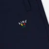 Pantalon de survêtement en nylon avec écusson