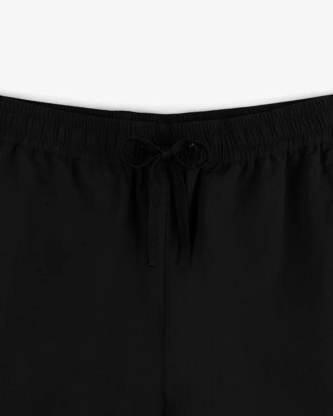 Pantalon de survêtement en nylon avec écusson