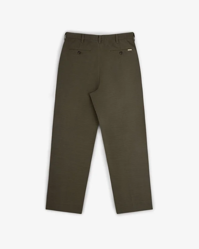 Pantalon à doubles plis