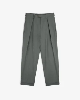 Pantalon léger à revers