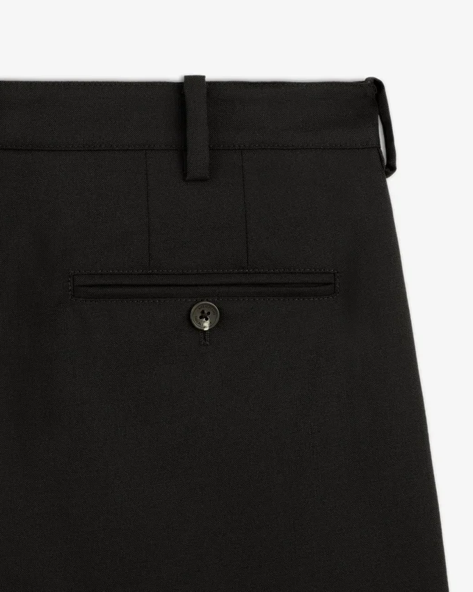 Pantalon léger à revers