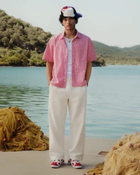Pantalon Shore à jambes larges