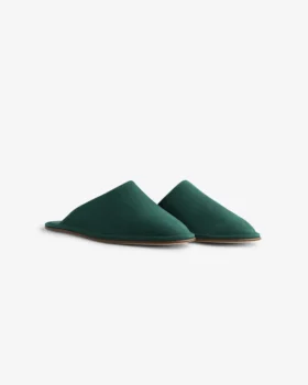 Pantoufles de voyage en nubuck