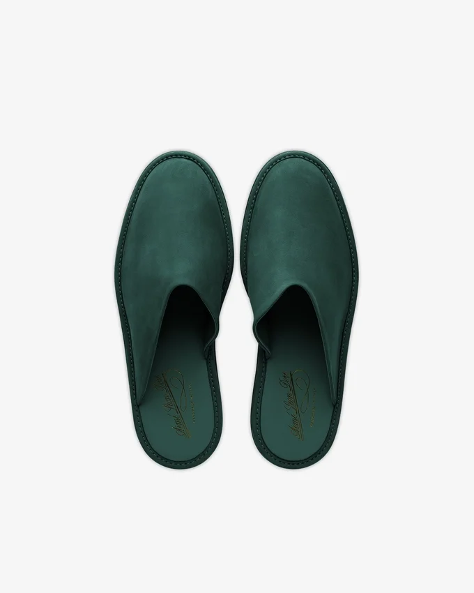 Pantoufles de voyage en nubuck