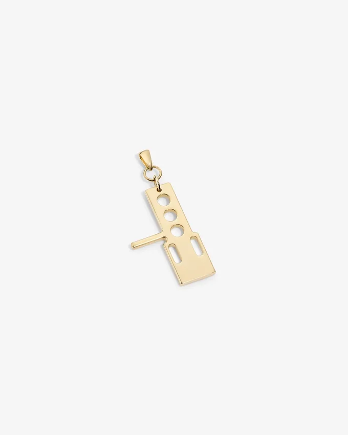 Pendentif ALD / Technics en or 14 carats