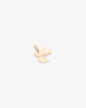 Pendentif colombe en or 14 carats