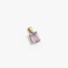 Pendentif en or 14 carats avec pierre précieuse