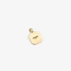 Pendentif en relief « Queens Crest » en or 14 carats