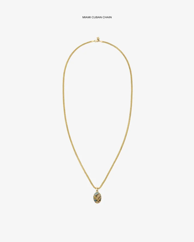 Pendentif Molina en or 14 carats