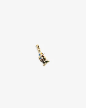 Pendentif « Musicien » en or 14 carats