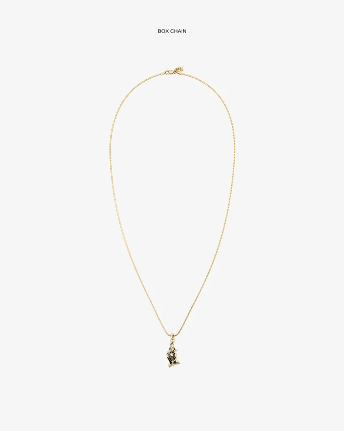 Pendentif « Musicien » en or 14 carats