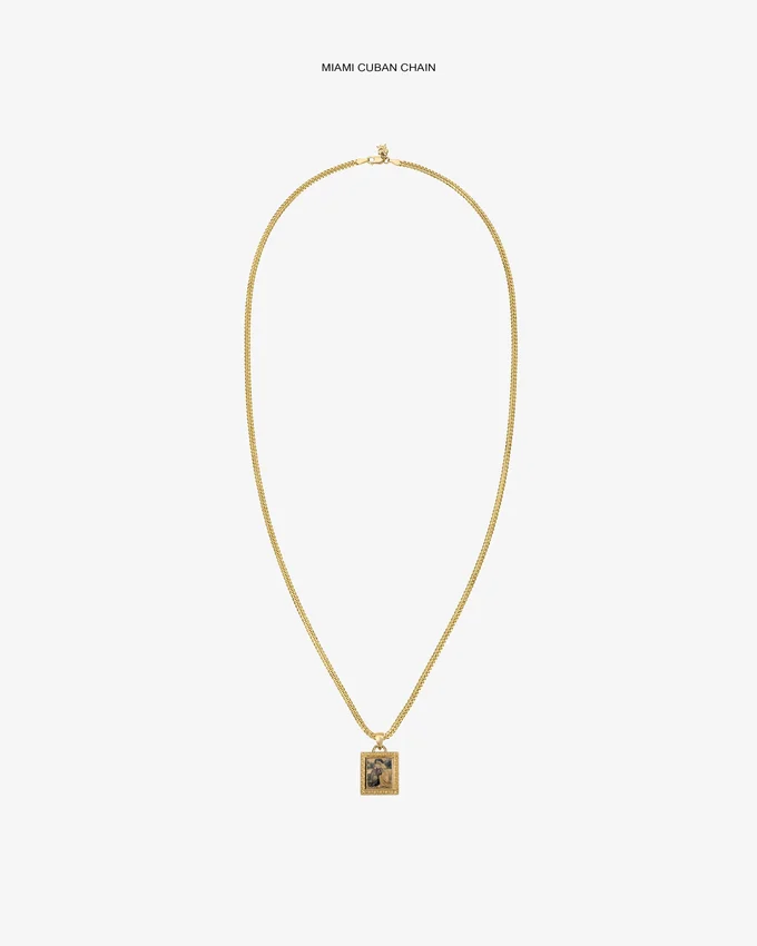 Pendentif « Mytilène » en or 14 carats