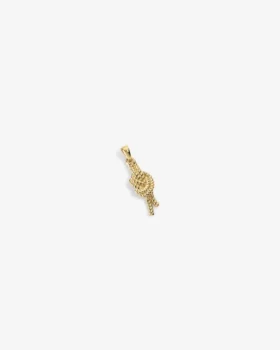 Pendentif « nœud marin » en or 14 carats