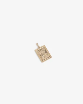 Pendentif Saint-Georges en or 14 carats