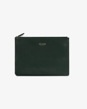 Pochette en cuir moyenne