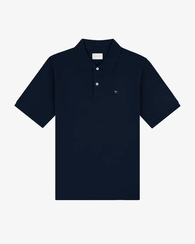 Polo Crest en piqué