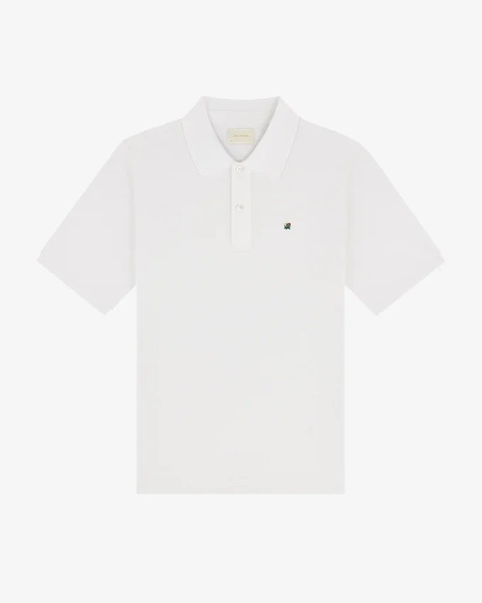 Polo Crest en piqué