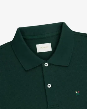Polo Crest en piqué