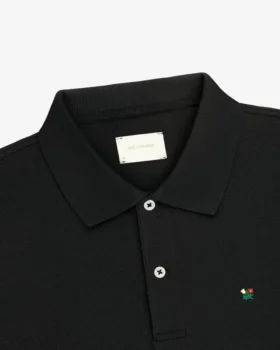 Polo Crest en piqué