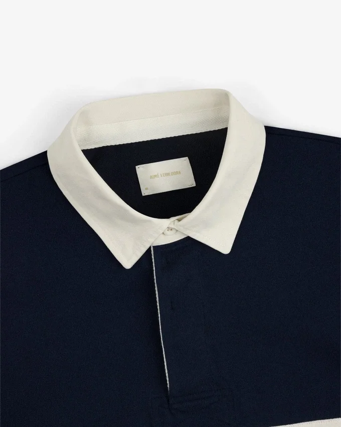 Polo de rugby à empiècements
