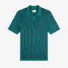 Polo en maille ajourée