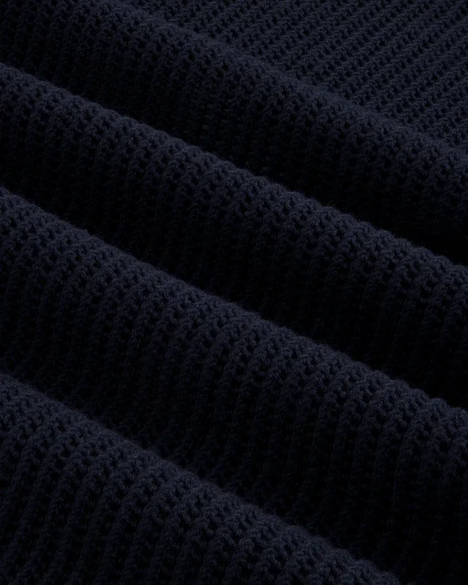 Polo en maille ajourée