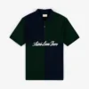 Polo en piqué à blocs de couleur