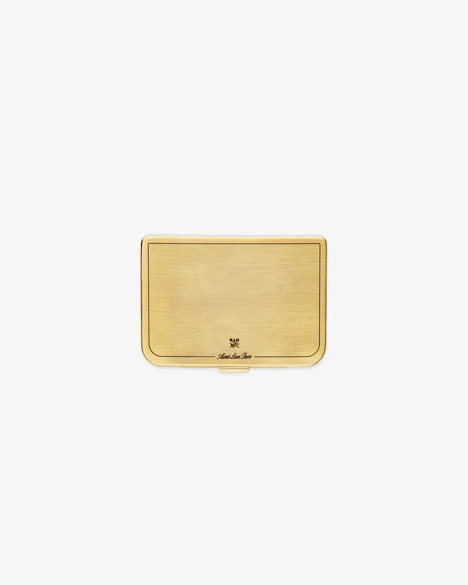 Porte-cartes en laiton