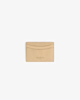 Porte-cartes en nubuck gaufré croco