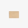 Porte-cartes en nubuck gaufré croco