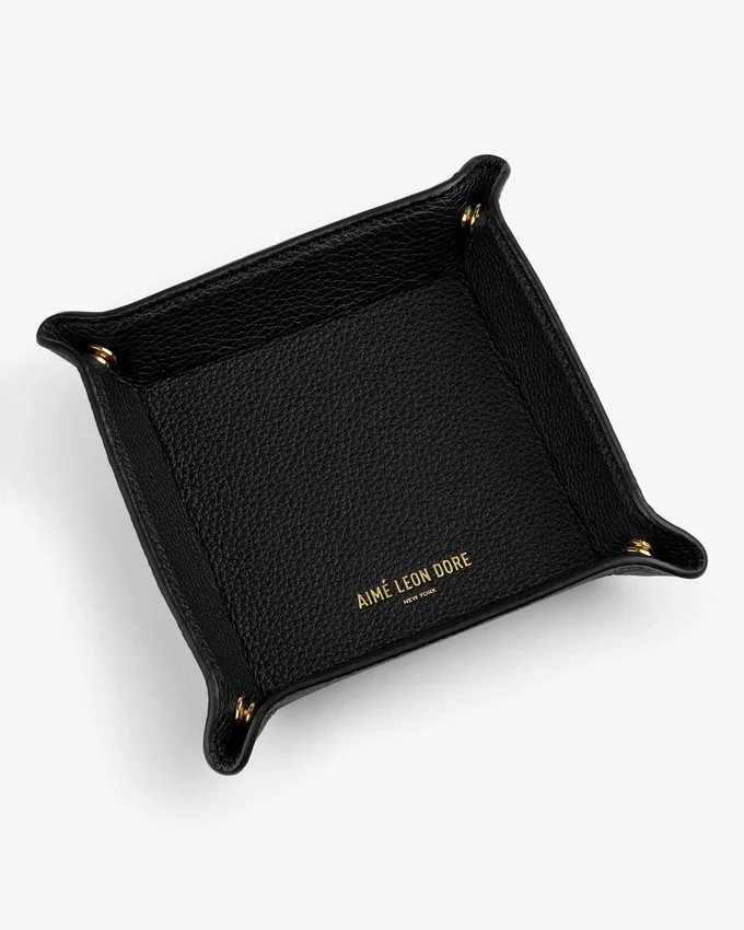 Porte-objets en cuir