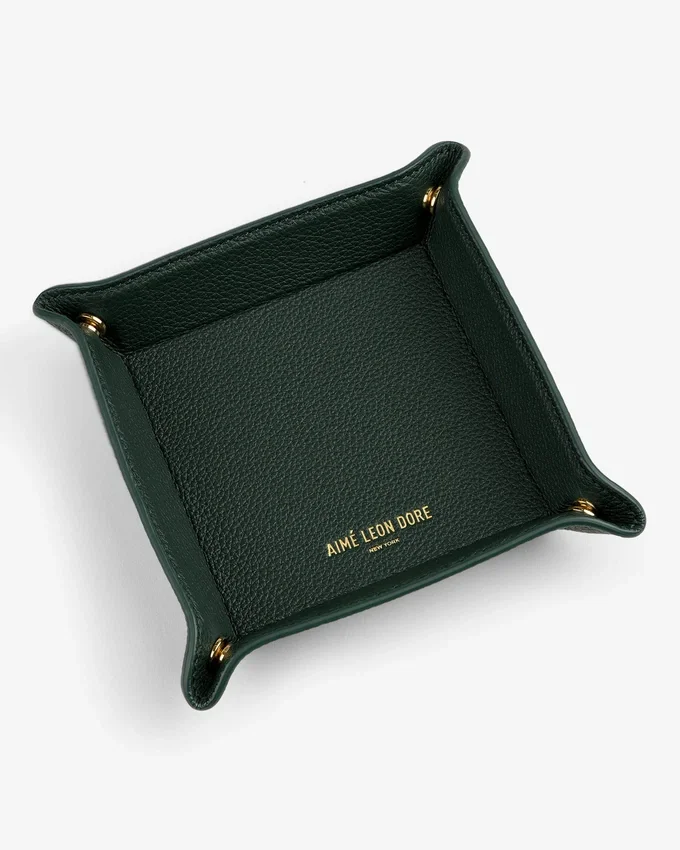 Porte-objets en cuir